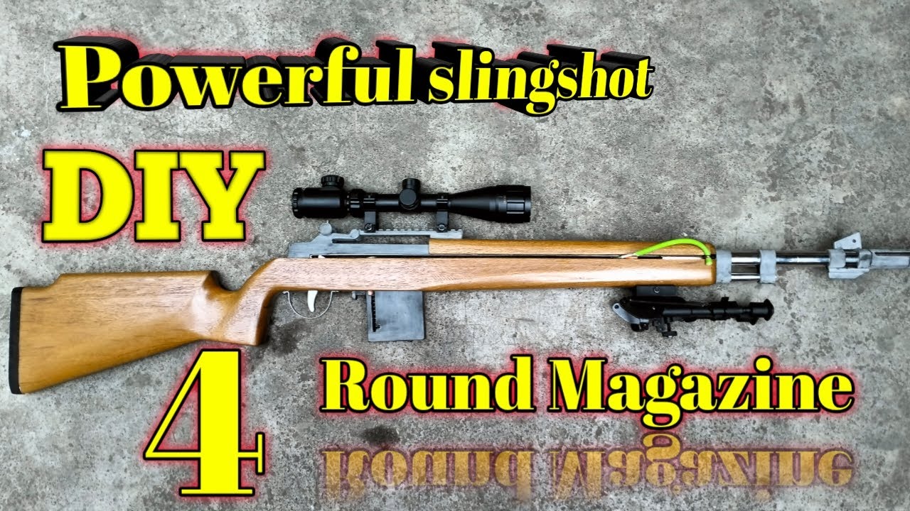 DIY wooden slingshot, best & cool idea of slingshot