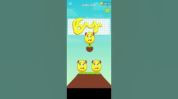 Logic Puzzle : Draw To Smash Gameplay 💢1490 1491💥🥚 #like #drawtosmash #games #shorts