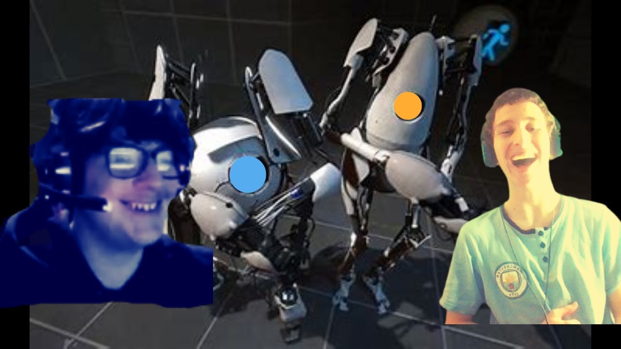 TWO IDIOTS TRY PORTAL 2! CHARLIE KILLS ME MULTIPLE TIMES!! - YouTube