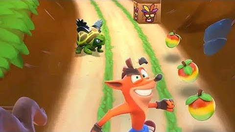 Crash Bandicoot: On the Run! - GAMEPLAY! (Android, IOS)
