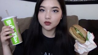 VEGGIE GRILL MUKBANG | Vegan