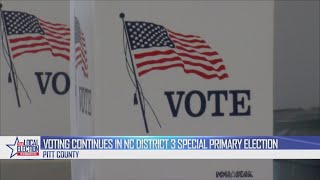 Voting continues in N.C. District 3 special primary election
