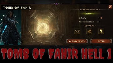 Tomb of Fahir Hell l Dungeon - King Fahir - Segithis - Necromancer  - Diablo Immortal - Closed Beta