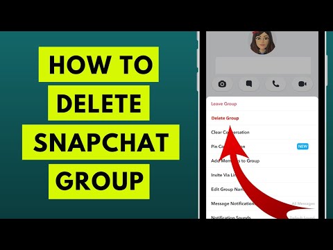 How To Delete A Group On Snapchat In 2023