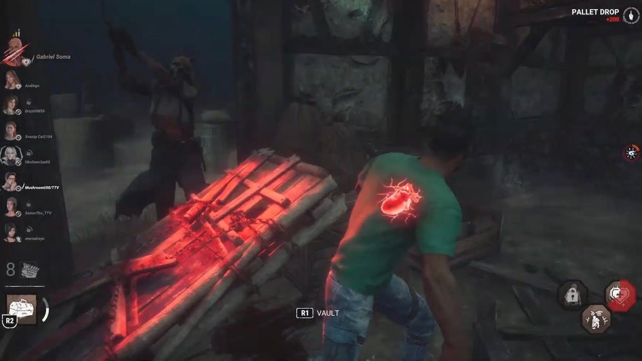 Survivor gameplay | 2v8 Huntress & Nurse | Dead by Daylight | No ...