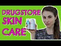 DRUGSTORE SKIN CARE: ANTIAGING, ACNE, DARK MARKS, TEXTURE, & REDNESS| DR DRAY