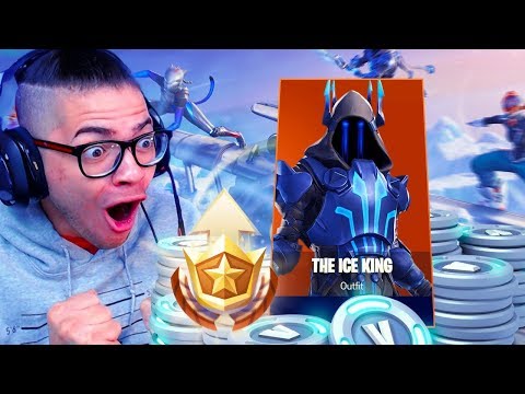 *UNLOCKING* MAX TIERS IN THE NEW SEASON 7 BATTLE PASS! INSANE LVL 100 SKIN IN FORTNITE BATTLE ROYALE