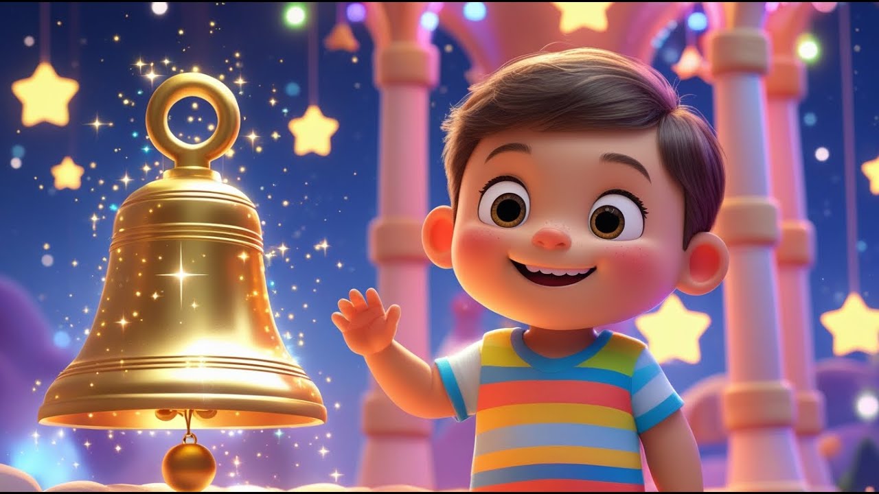 Ding Dong Bell in the Magic Tower | Fun Kids Song | Enchanted Nursery Rhyme Adventure