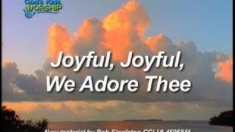 Thumbnail of Kids Worship Easter: Joyful Joyful We Adore Thee
