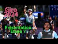 Giro 2024  etape 7 prsentation parcours pronos mto