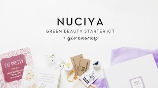 Nuciya Green Beauty Starter Kit + Giveaway