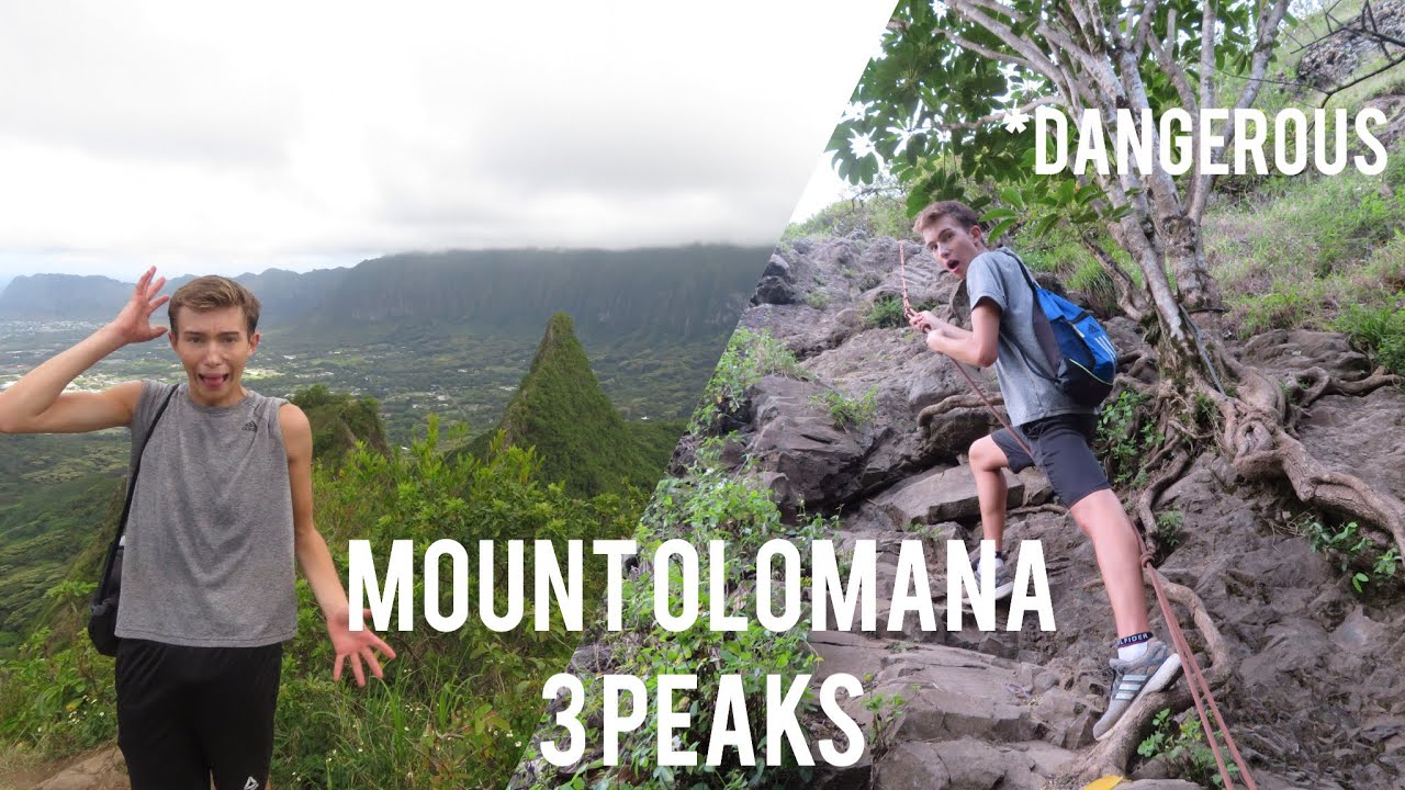 HIKING ONE OF OAHU’S DANGEROUS and DEADLY HIKES Olomana 3 Peaks