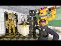 АНИМАТРОНИКИ ПУГАЮТ ОХРАННИКА FNAF 3 COOP В ГАРРИС МОД ► Garry's Mod