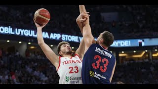 Türkiye - Sırbistan FIBA 2023 Dünya Kupası Elemeleri I Grubu Maç Özeti