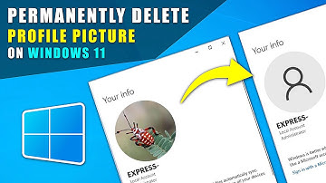 Windows 11: Delete a user account picture in windows 11