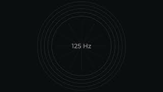 125 Hz Pure Tone - 90 Minutes | Single-frequency sine wave | PureTone Library