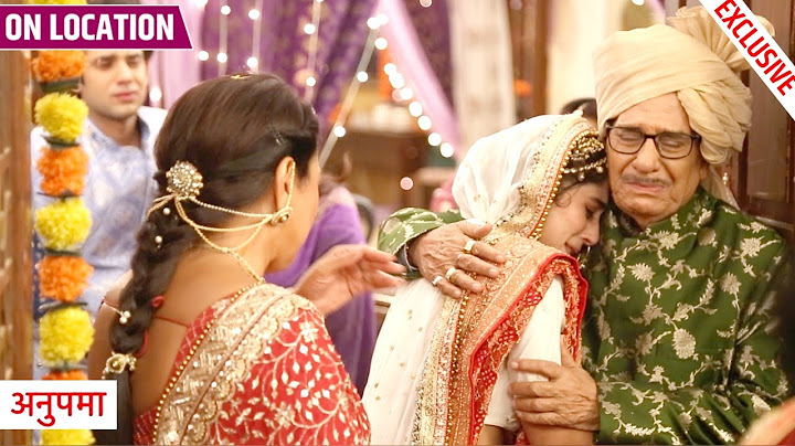 Anupama | Ruhi Ke Vidai Mein Gharwale Huye Emotional, Anupama Ka Hua Bura Haal | On Location