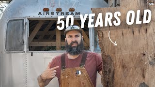 INSTALLING ROT PROOF SUBFLOOR in our Vintage Airstream! (Ep.7)