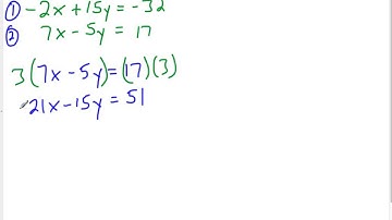 8th grade 6-3 Solving Systems Using Elimination.mp4
