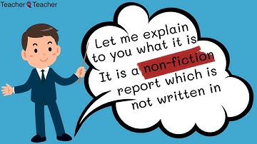 Non chronological report  #nonchronologicalreport   #TeacherTeacher