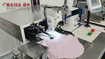 MAICA M2612 Full Automatic Sleeve Placket Setter