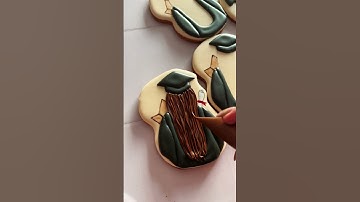 🎓 Amazing Graduation Cookie Decorating Tutorial! 🍪 You Won’t Believe The Details! 🤯