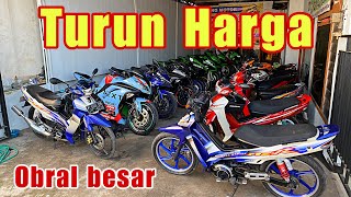 TURUN HARGA⁉️ YAMAHA FIZR KAWASAKI NINJA 250 CC MURAH DISINI