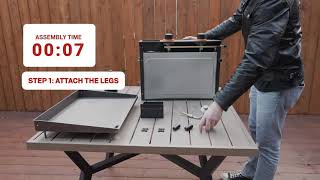Grill Turismo 2 Burner Griddle || Assembly
