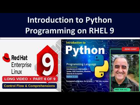 Python on RHEL 9 (Part 6/9): Python Control Flow: if/elif, match, Loops & Comprehensions