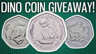 The UK's New Dinosaur Coins (& GIVEAWAY!)