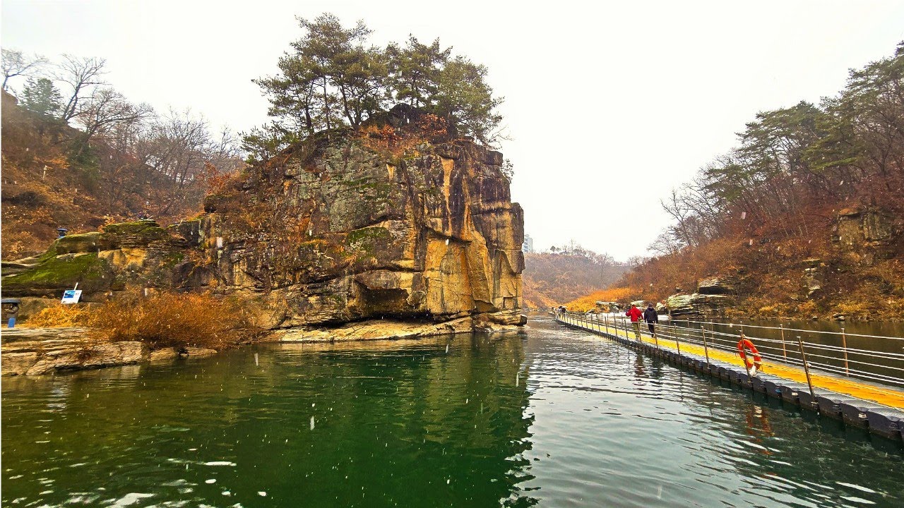 눈 내리는 한탄강의 전설! 