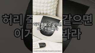 저주파 무선 온열 허리 마사지기