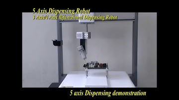 禾宇-智慧型自動五軸式點膠機/塗膠機 Dispensing Robot