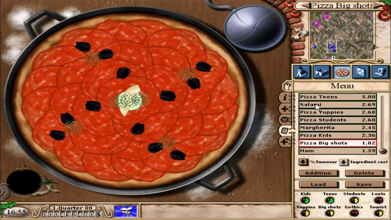 Pizza Connection 2 (Windows) Introduction, Tutorial & London Mission
