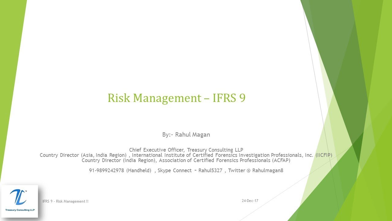 Ifrs 9 model risk management youtube