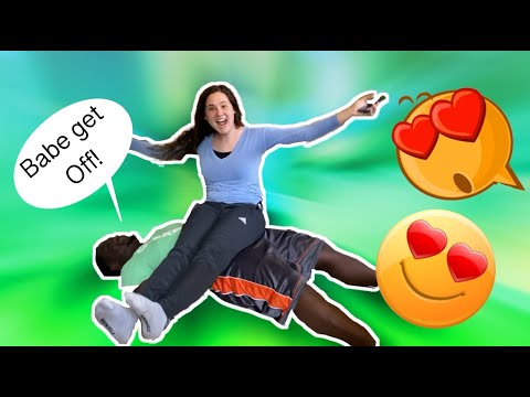 COUPLES STOMACH SITTING CHALLENGE!!!