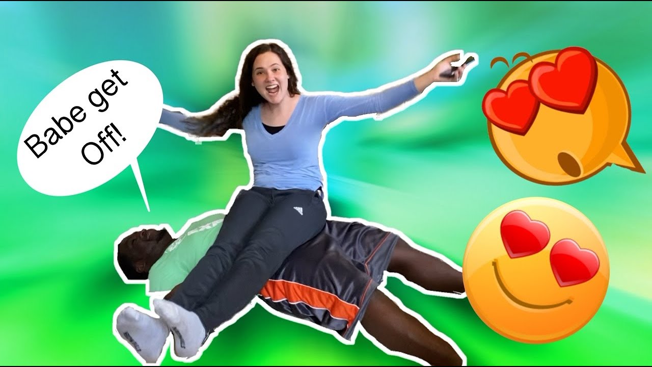 COUPLES STOMACH SITTING CHALLENGE!!! - YouTube