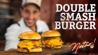 DOUBLE Smash Burger! | Netão! Bom Beef #56