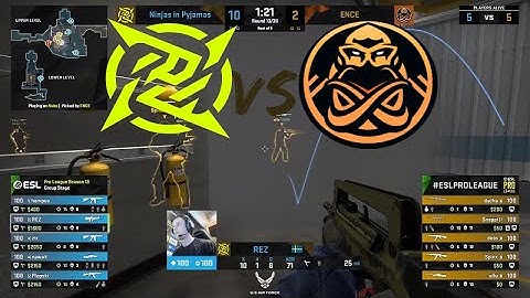 ENCE vs  NiP Nuke MAP 1 ESL PRO LEAGUE