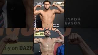 MOSES ITAUMA VS FILIP HRGOVIC SIDE-BY-SIDE WEIGH IN COMPARISON #Shorts
