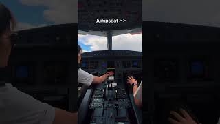 Jump seat on Swiss 🇨🇭 Airbus A320🤩#aviation #viral #airbus #jumpseat #a320 #swiss #airlinevideos
