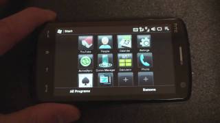The New Start Menu of the HTC Touch Pro2