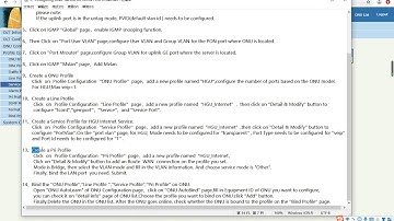 Configuring IGMP Service for GPON HGU in batches
