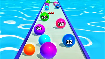 Ball Run 2048 - All Levels Gameplay Walkthrough Android iOS #1