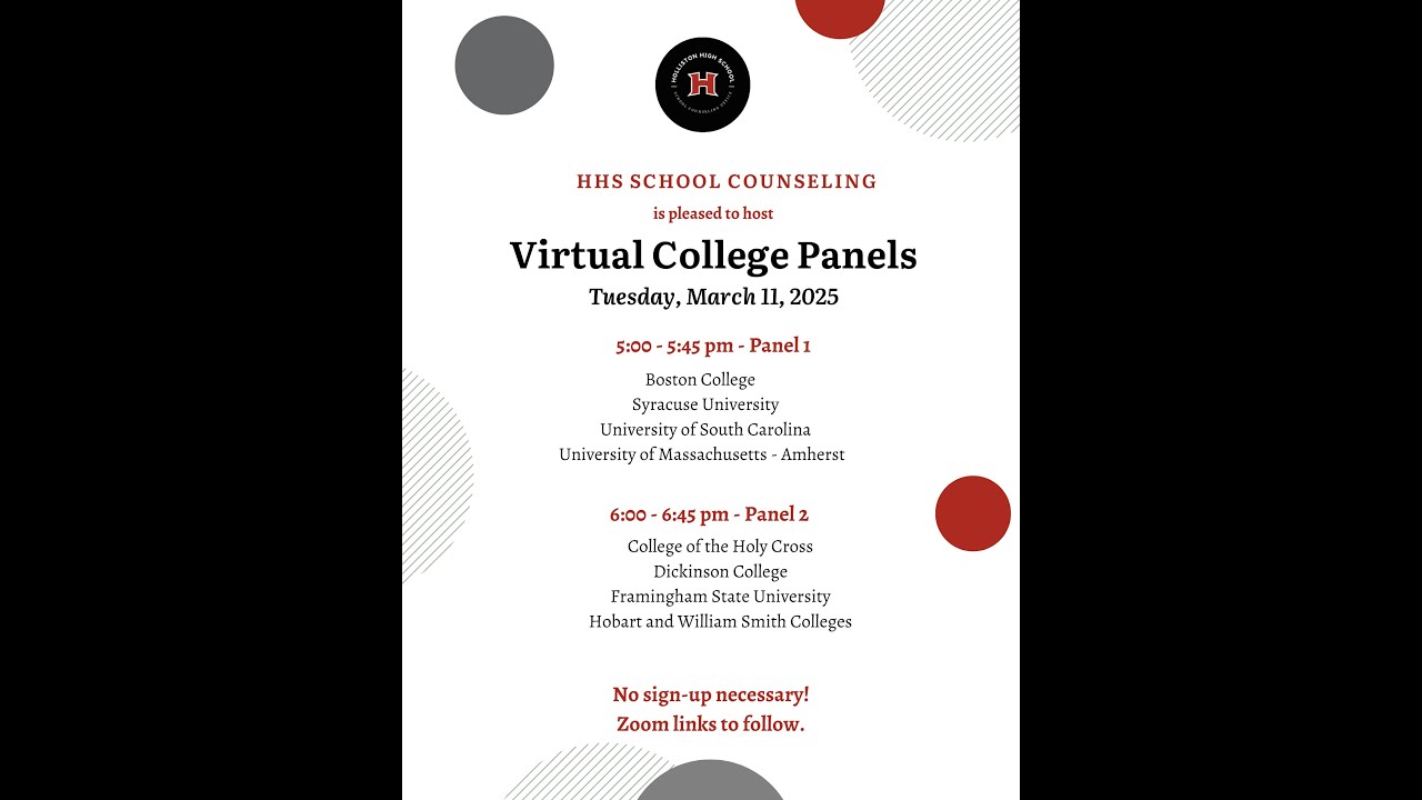 Insiders' Guide to College Admissions 2025 (Panel 1) - YouTube