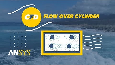 #Tutorial #cfd #part3/3 : flow over cylinder configuration & results (Ansys fluent)
