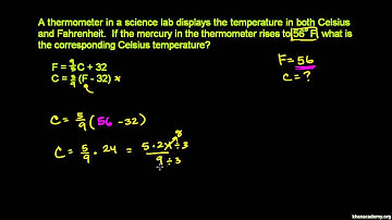 Converting Fahrenheit to Celsius