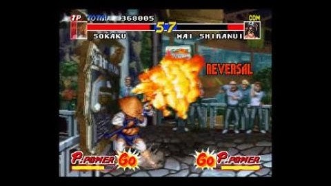 Sokaku vs Mai Shiranui  in FATAL FURY BATTLE ARCHIVES Vol. 2
