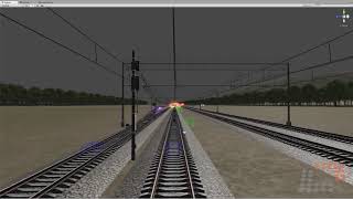 3D-модель железнодорожной станции