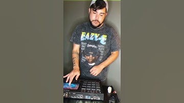 Making a DnB type beat on the MPC #fingerdrumming #dnb #akai #mpc #typebeat #shortsvideo #perform